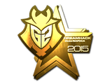 Artwork for Sticker | G2 Esports (Gold) | Cluj-Napoca 2015