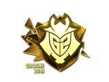 Artwork for Sticker | G2 Esports (Gold) | Cologne 2016