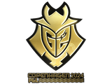 Artwork for Sticker | G2 Esports (Gold) | Copenhagen 2024