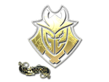 Artwork for Sticker | G2 Esports (Gold) | Paris 2023