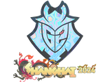 Artwork for Sticker | G2 Esports (Holo) | Shanghai 2024