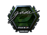 Artwork for Sticker | gade (Foil) | London 2018
