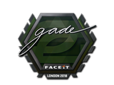 Artwork for Sticker | gade | London 2018
