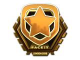 Artwork for Sticker | Gambit Esports (Gold) | London 2018