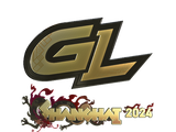 Artwork for Sticker | GamerLegion (Gold) | Shanghai 2024