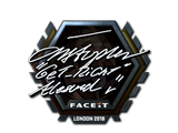 Artwork for Sticker | GeT_RiGhT (Foil) | London 2018