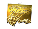 Artwork for Sticker | GeT_RiGhT (Gold) | Cologne 2015
