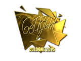 Artwork for Sticker | GeT_RiGhT (Gold) | Cologne 2016
