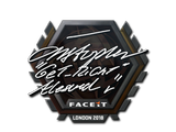 Artwork for Sticker | GeT_RiGhT | London 2018