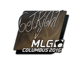 Artwork for Sticker | GeT_RiGhT | MLG Columbus 2016