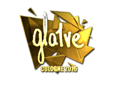 Artwork for Sticker | gla1ve (Gold) | Cologne 2016