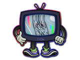 Artwork for Sticker | Global TV (Lenticular)