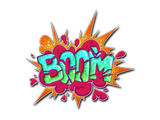Artwork for Sticker | Go Boom (Glitter)