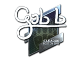 Artwork for Sticker | gob b (Foil) | Boston 2018