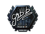 Artwork for Sticker | gob b (Foil) | London 2018