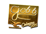 Artwork for Sticker | gob b (Gold) | Cologne 2015