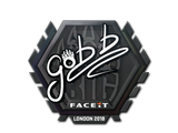 Artwork for Sticker | gob b | London 2018