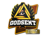Artwork for Sticker | GODSENT | Atlanta 2017