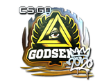 Artwork for Sticker | GODSENT (Foil) | 2020 RMR