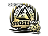 Artwork for Sticker | GODSENT (Gold) | 2020 RMR
