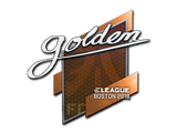 Artwork for Sticker | Golden | Boston 2018