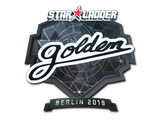 Artwork for Sticker | Golden (Foil) | Berlin 2019