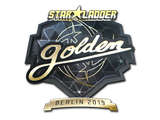 Artwork for Sticker | Golden (Gold) | Berlin 2019
