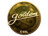 Artwork for Sticker | Golden (Gold) | Katowice 2019