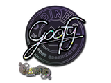 Sticker | Goofy (Glitter) | Paris 2023