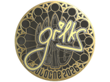 Artwork for Sticker | gr1ks (Gold) | Cologne 2026