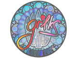 Artwork for Sticker | gr1ks (Holo) | Cologne 2026
