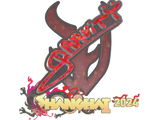 Sticker | Graviti (Glitter) | Shanghai 2024