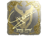 Artwork for Sticker | Graviti (Gold) | Austin 2025