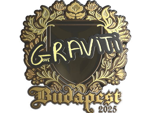 Sticker | Graviti (Gold) | Budapest 2025