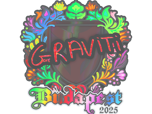 Sticker | Graviti (Holo) | Budapest 2025