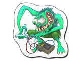 Artwork for Sticker | Green Bombster