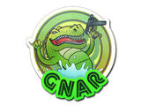 Artwork for Sticker | Green Gnar