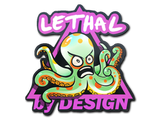 Artwork for Sticker | Green Lethal