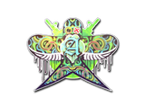 Artwork for Sticker | Green Swallow