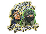 Artwork for Sticker | Green's Problem