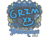 Artwork for Sticker | Grim | Budapest 2025
