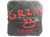 Artwork for Sticker | Grim (Foil) | Austin 2025