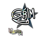 Artwork for Sticker | Grim (Glitter) | Paris 2023