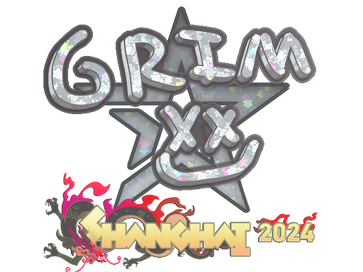 Sticker | Grim (Glitter) | Shanghai 2024