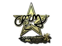 Sticker | Grim | Antwerp 2022