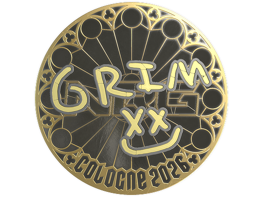 Sticker | Grim (Gold) | Cologne 2026