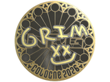Artwork for Sticker | Grim (Gold) | Cologne 2026