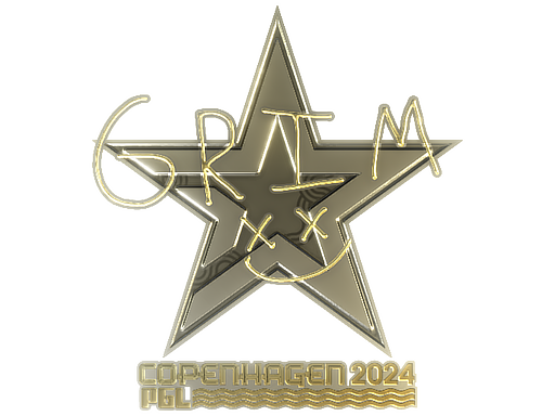 Sticker | Grim (Gold) | Copenhagen 2024