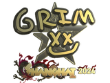 Artwork for Sticker | Grim (Gold) | Shanghai 2024