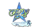 Artwork for Sticker | Grim (Holo) | Antwerp 2022